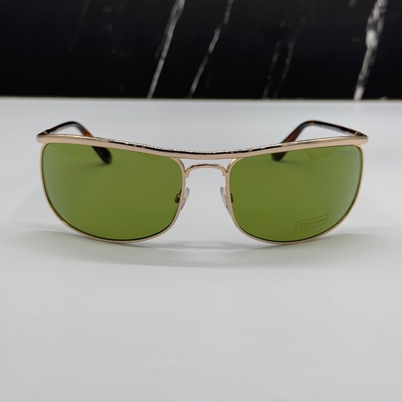 NEW TOM FORD TF418 28N AVIATOR SUNGLASSES TOM FORD RYDER FT0418/S EYEWEAR - Picture 4 of 10